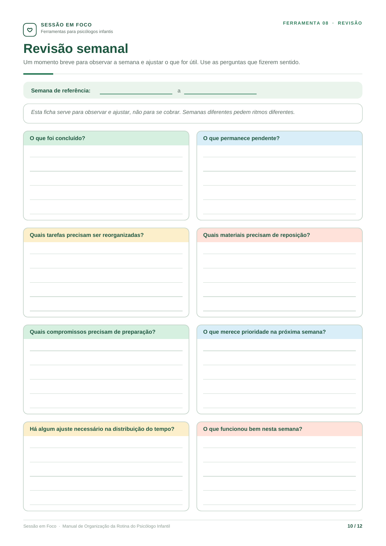Manual de Organização da Rotina do Psicólogo Infantil — prévia 2